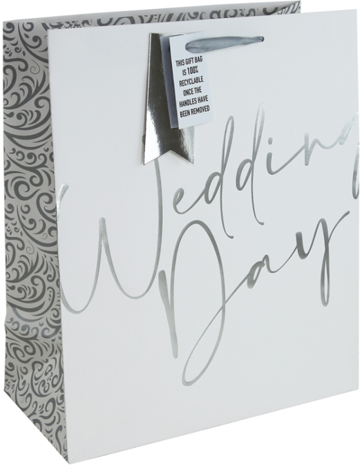 Подаръчна торбичка Eurowrap - Сватба, средна