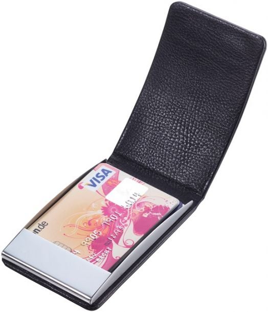 Визитник Troika с RFID защита - Midnight Style