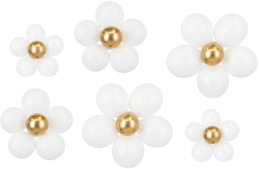 Комплект балони PartyDeco - Цветя