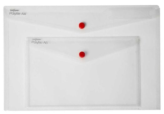 Папка с копче Snopake 2 в 1 - A4 + A5