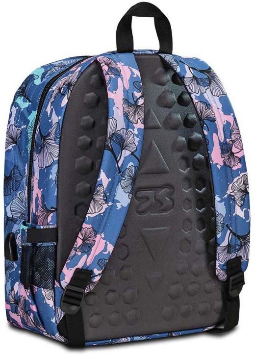 Ученическа раница Seven Freethink Reflex Blue 2024 с две отделения и USB порт