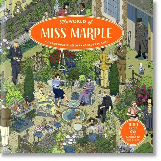 Пъзел Laurence King: The World of Miss Marple, 1000 части