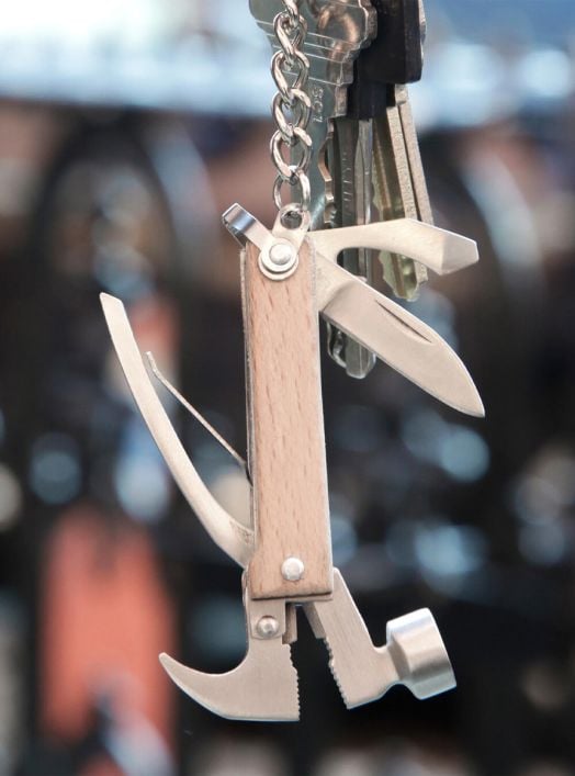 Ключодържател Kikkerland с комплект инструменти