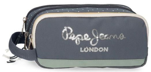 Несесер Pepe Jeans Laila с три отделения и ръкохватка