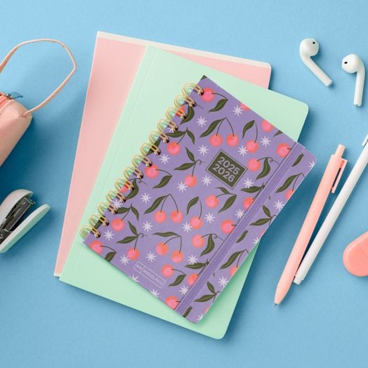 Седмичен тефтер - органайзер Miquelrius Currants от септември 2025 до август 2026 г.