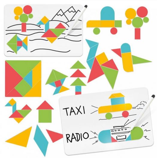 Образователна игра Headu  - Забавни магнити