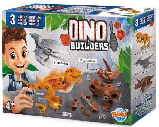 Комплект за сглобяване Buki - Динозаври