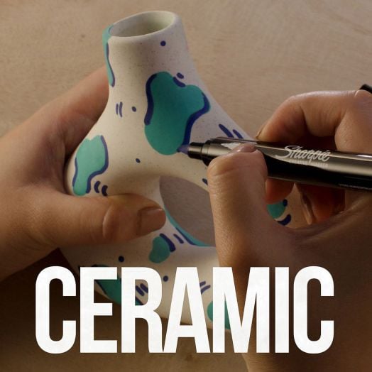 Комплект акрилни маркери Sharpie Creative Bullet Tip, 12 цвята