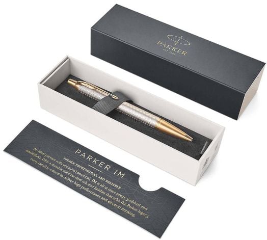 Химикалка Parker Royal IM Premium Warm Silver CT