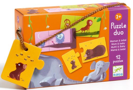 Детски пъзел Djeco - Mom And Baby