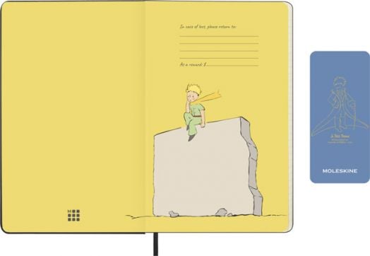 Кутия с тефтер, дневник и рисунки за оцветяване Moleskine Limited Edition Le Petit Prince Elephant