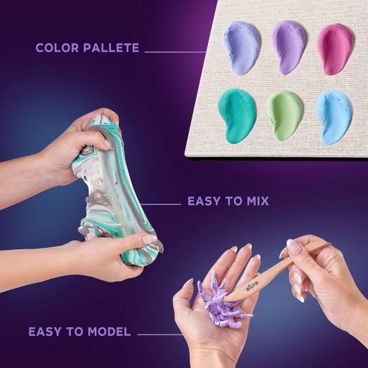 Творчески комплект Okto - Декорация с лек моделин 