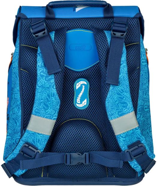 Комплект ученическа раница Hot Wheels, ергономик, модел 2023