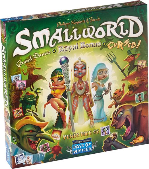 Разширения за настолна игра Small World Race Collection: Cursed, Grand Dames & Royal Bonus