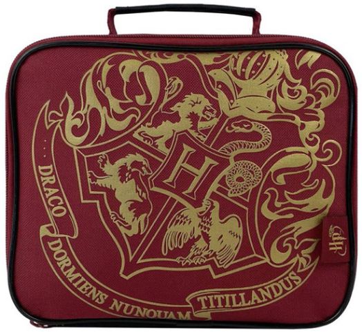 Чанта за обяд Harry Potter Hogwarts, червена