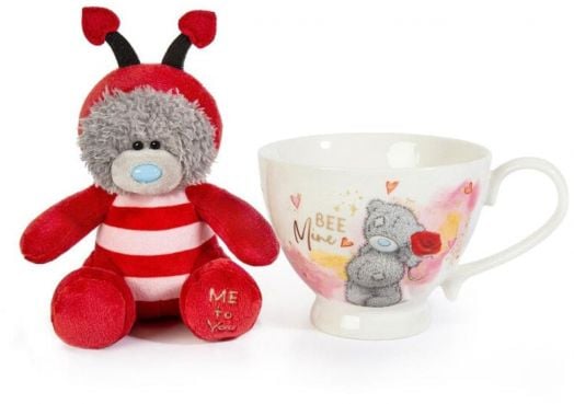 Комплект Me To You - Чаша с плюшено мече Bee Mine