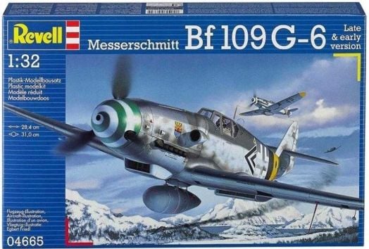 Сглобяем модел Revell - Изтребител Messerschmitt Bf1 09 G-6