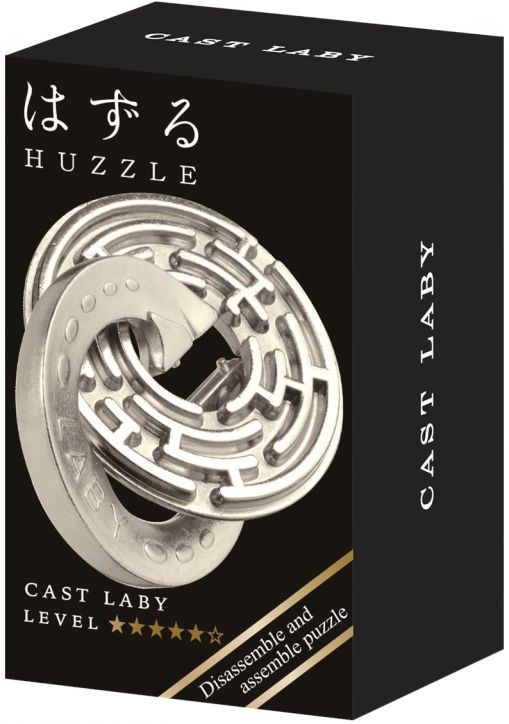 3D пъзел Eureka Hanayama Cast Mini Huzzle Laby Silver