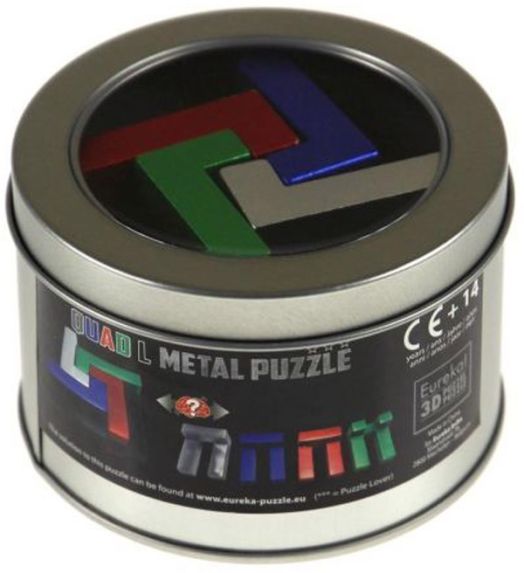 3D пъзел Eureka Metal Can Quad L