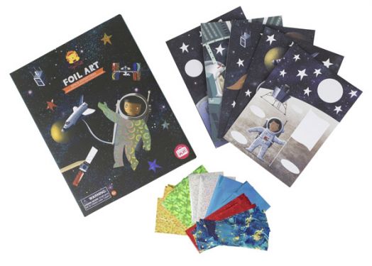Креативен комплект с фолио Tiger Tribe – Космически приключения