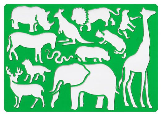 Шаблон за рисуване Koh-I-Noor Safari