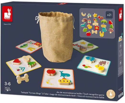 Игра за памет с напипване Janod
