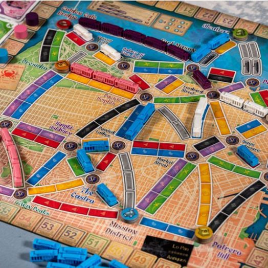 Настолна игра: Ticket To Ride San Francisco