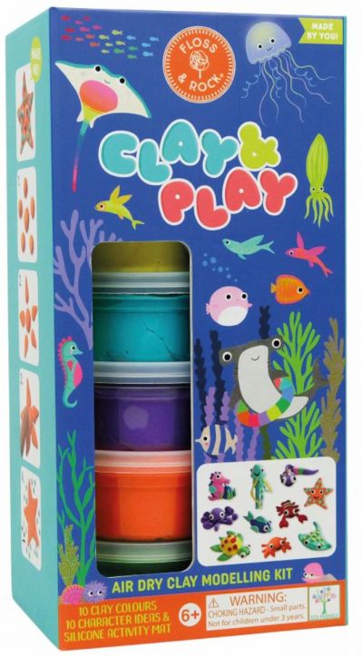 Творчески комплект с пластилин Floss & Rock - Океан