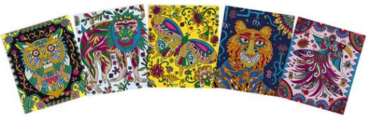 Креативен комплект Janod - Тропически блясък