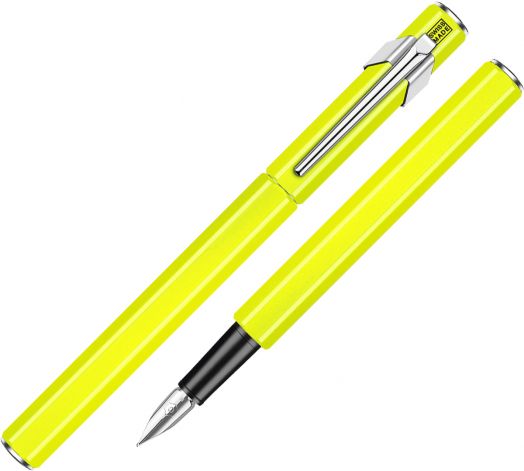 Писалка Caran d'Ache 849 Metal Fluo Yellow