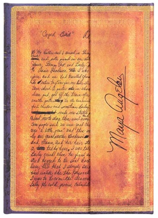 Тефтер Paperblanks - Maya Angelou Midi, 13 х 18 см.