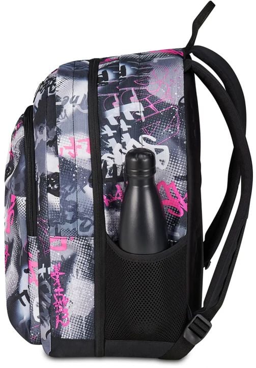 Ученическа раница Seven Pro XXL Reversible Detach Fluo