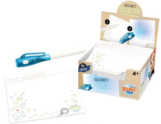 Творчески комплект Buki: Таен бележник с 300 листчета
