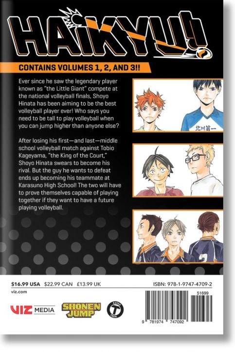 Haikyu!! (3-in-1 Edition), Vol. 1
