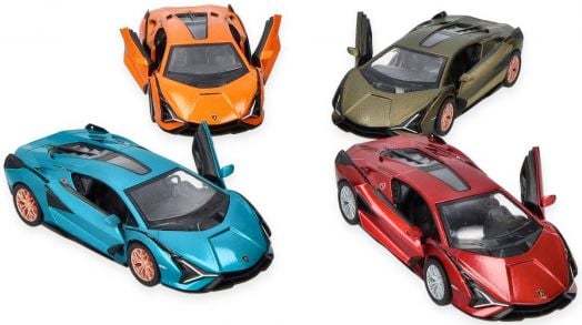 Метална играчка Goki: Lamborghini Sian