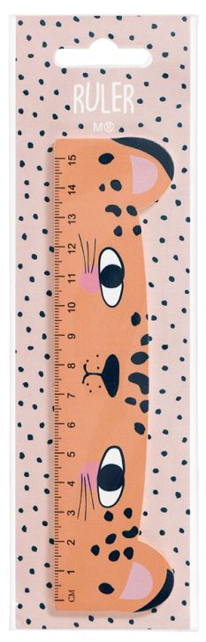 Дървена линийка Miquelrius Stay Wild, 15 см.