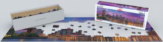 Панорамен пъзел Eurographics - Бруклинският мост, Ню Йорк, 1000 части