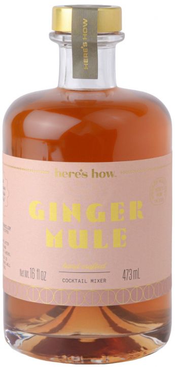 Микс за коктейл Here's How - Джинджър Муле, 473 мл.