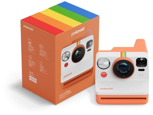 Фотоапарат за моментни снимки Polaroid Now Gen 3, Coral