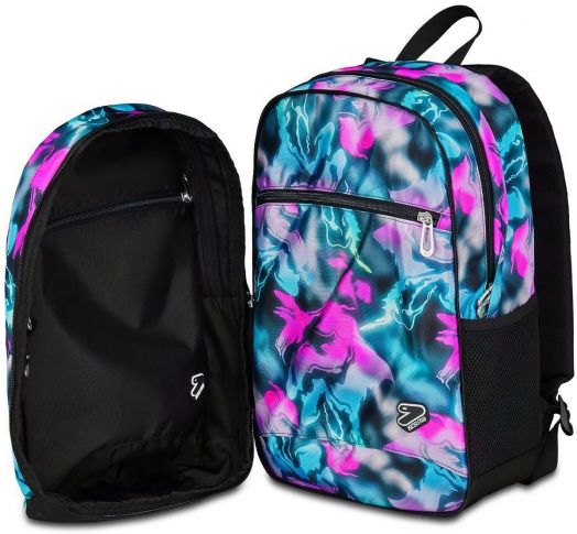 Ученическа раница Seven Pro XXL Reversible Detach inside Rock и безжични слушалки