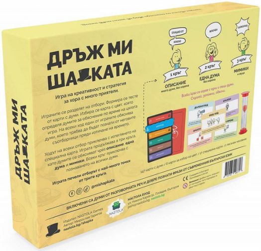 Настолна игра: Дръж ми шапката