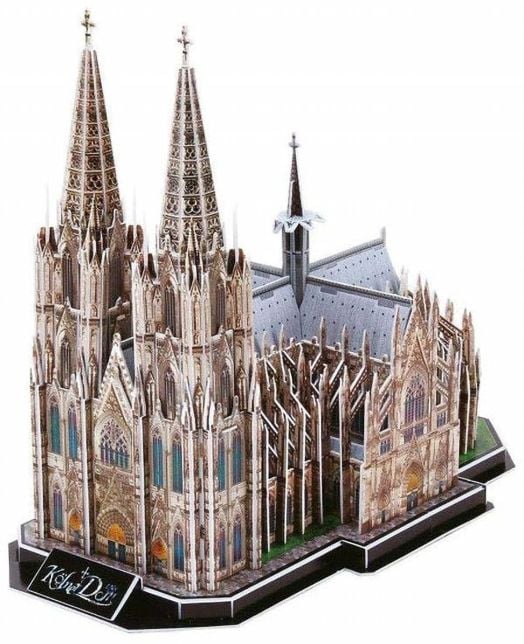 3D пъзел Revell - Кьолнската катедрала, 179 части