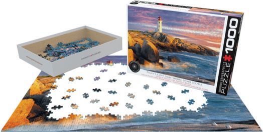 Пъзел Eurographics - Фарът на Peggy's Cove, 1000 части