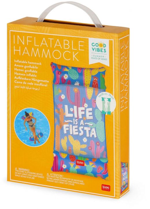Надуваем хамак Legami - Кактус