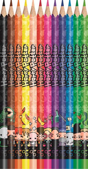 Цветни моливи Maped Color'Peps - Harry Potter, 12цвята