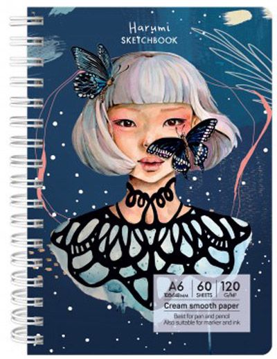 Скицник Drasca Having A Lovely Time: Harumi, A6 60 листа