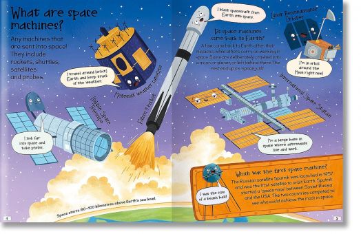 Curious Questions and Answers: Space Machines