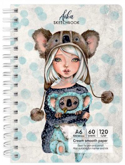 Скицник Drasca Having A Lovely Time: Aika, A6 60 листа