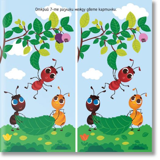 Игри и приключения с Анди. Концентрация