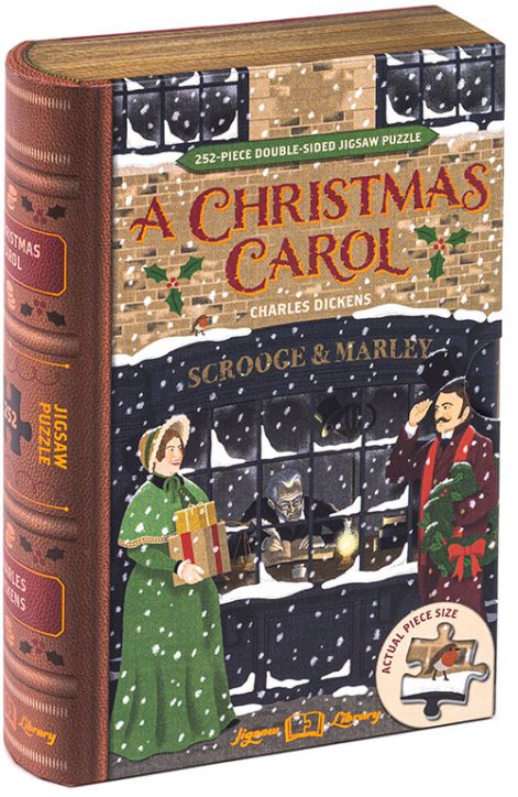 Двустранен пъзел Professor Puzzle: Коледна приказка, 252 части